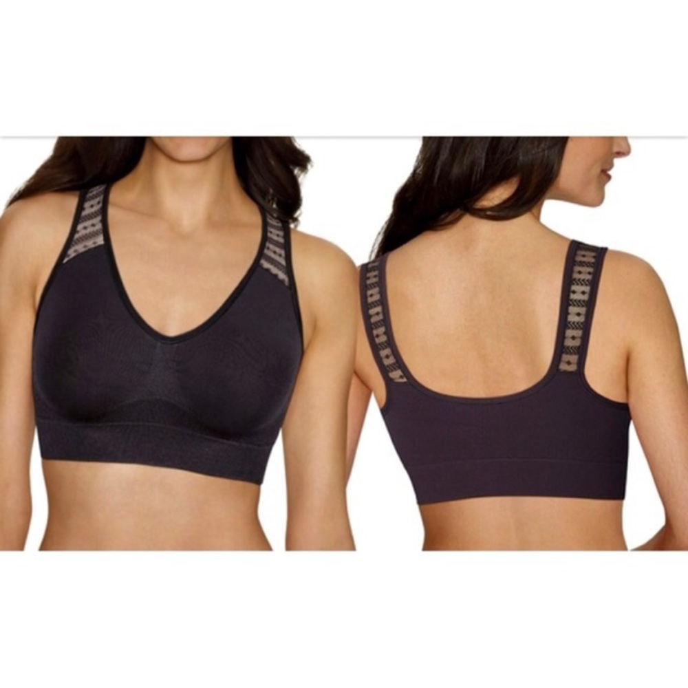 Hanes Get Cozy Lace Pullover ComfortFlex Bra SZ.3X
